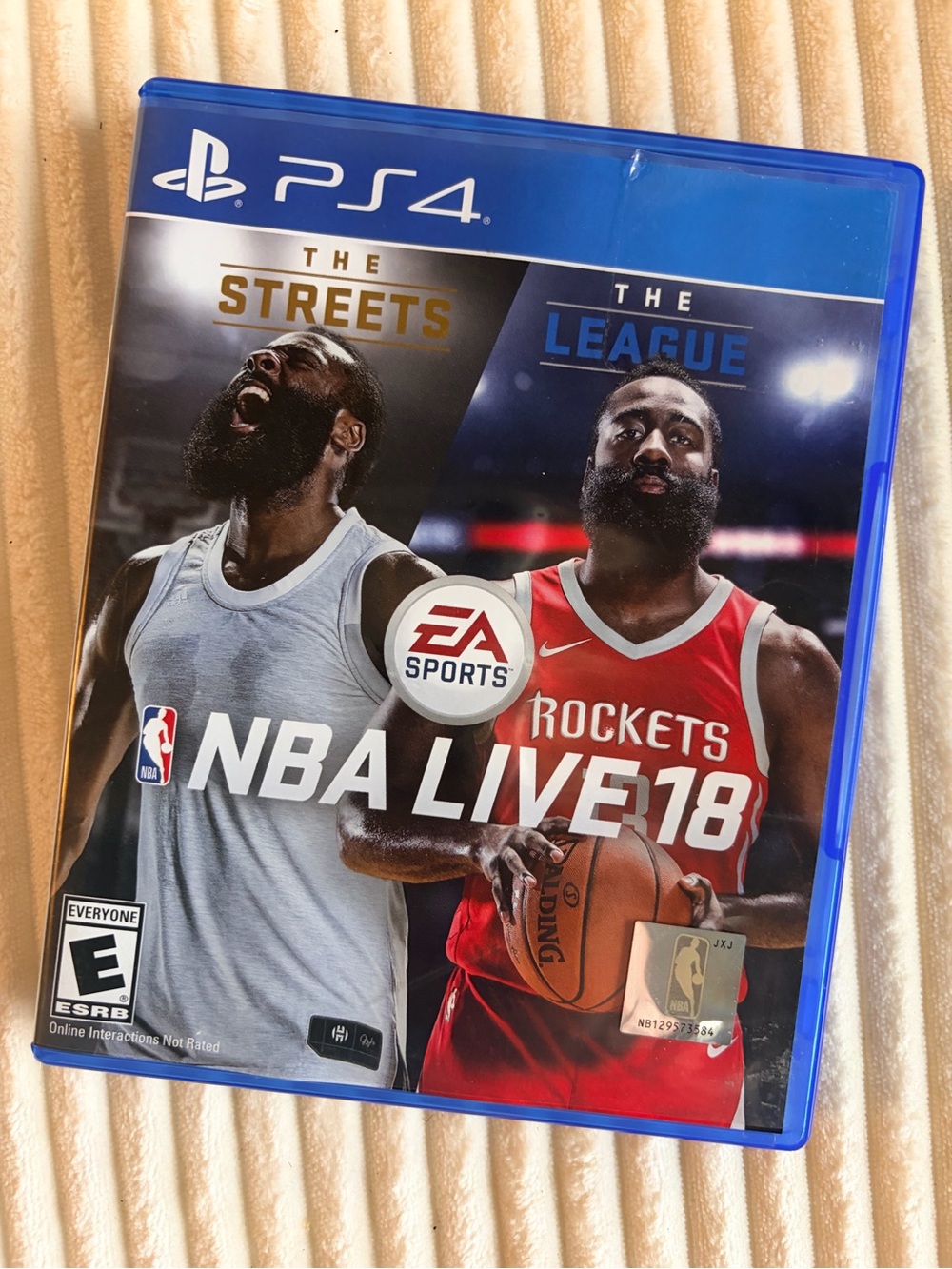 EA SPORTS NBA Live 18 for PS4 — Blue Game Case